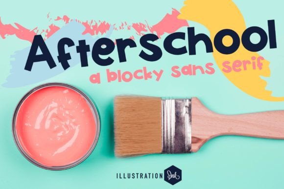 Afterschool Font for Joyful, Handmade Creations