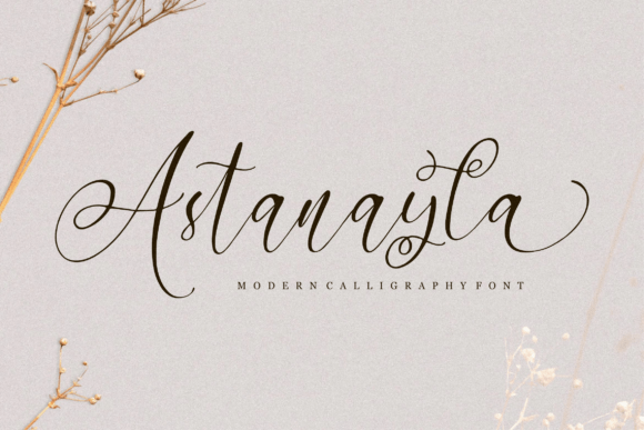 Astanayla Font for Creative Makers