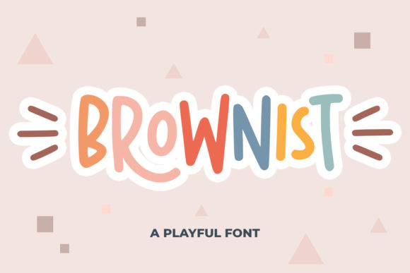 Brownist Font for a Modern Creative Brand