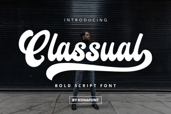 Classual Font: A Playful Script for Memorable Branding