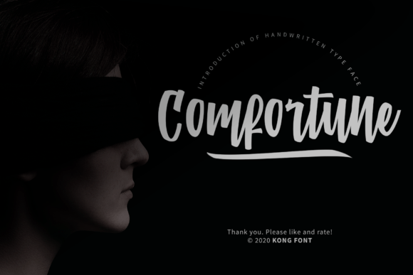 Comfortune: A Playful Handwritten Font for Modern Marketing