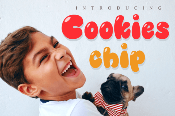 Cookies Chip: A Playful Handwritten Typeface for Creative Projects