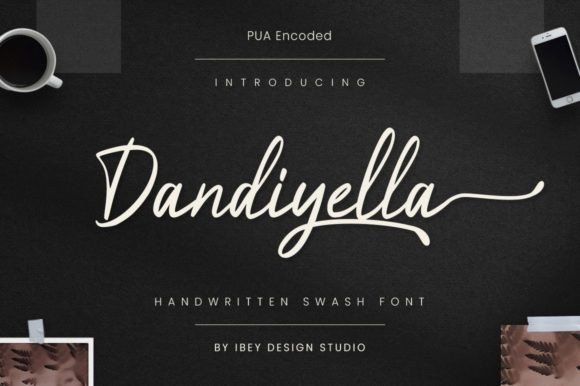 Dandiyella Font for Branding That Feels Warm and Inviting