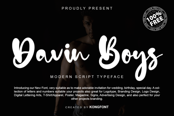 Davin Boys Font for Stronger Campaign Branding