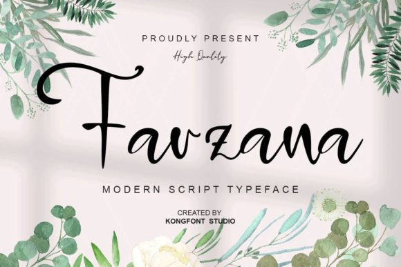 Farzana Font: A Playful Script for Digital Branding and Web Design