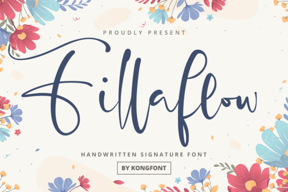 Fillaflow Font for Playful Branding and Creative Projects