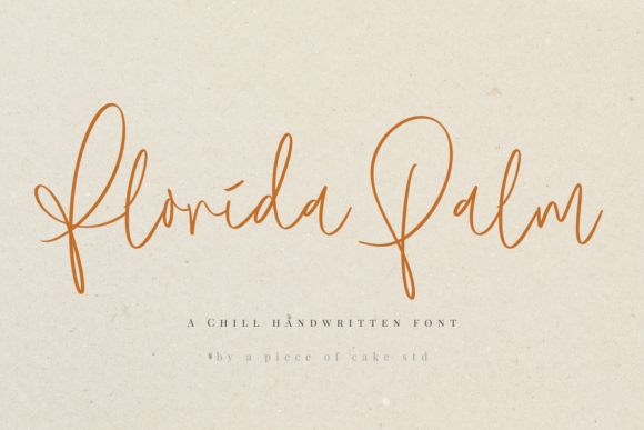 Florida Palm: A Script Font for Modern Editorial Design