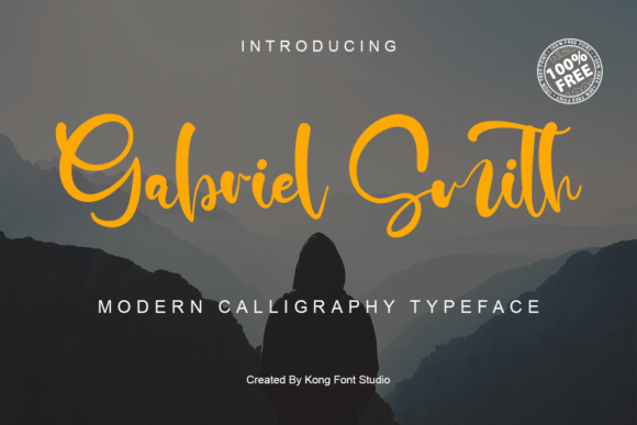 Gabriel Smith Font: A Delicate Script for Memorable Branding