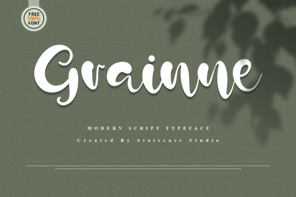 Grainne: A Script Font That Elevates Your Campaign Design