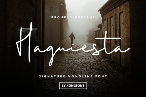 Haguiesta Font: A Playful Script for Creative Projects
