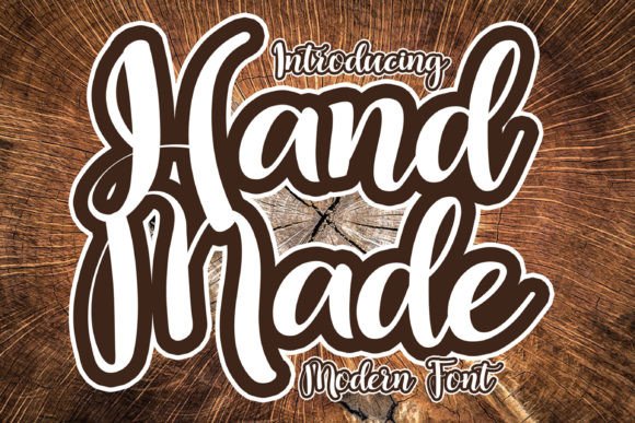 Hand Made Font for Creative Makers