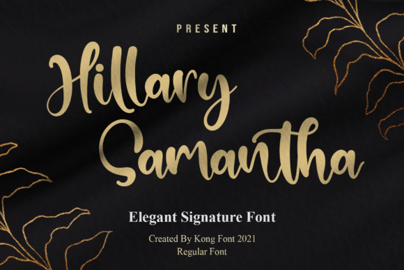 Hillary Samantha: A Playful Script Font for Web Design