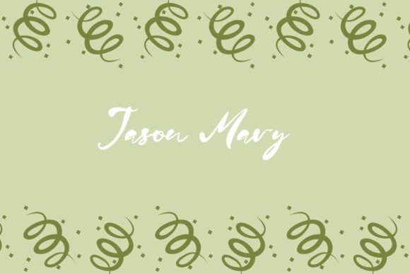 Jason Mary Font: A Playful Script for Creative Makers