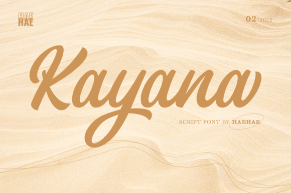 Kayana: A Modern Handwritten Font for Editorial Design