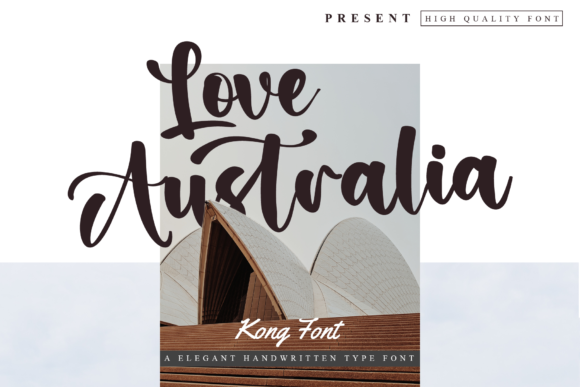 Love Australia Font for Modern Marketing and Design