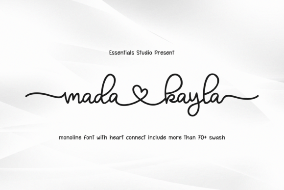 Mada Kayla Font: Elevate Your Brand with a Handwritten Script