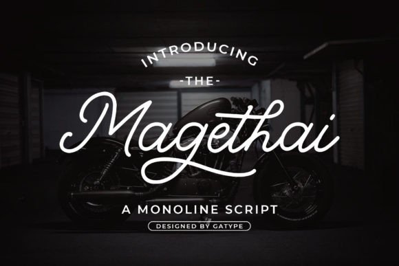 Magethai: A Beautiful Font for Branding