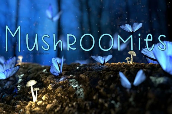 Mushroomies Font for Creative Projects