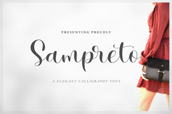 Sampreto Font: Elegant Handwritten Style