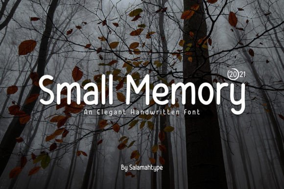 Small Memory Font for Business Branding