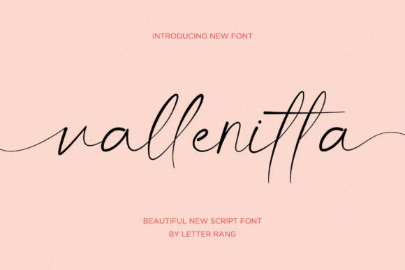 Vallenitta Font Elevates Campaign Aesthetics and Message Clarity